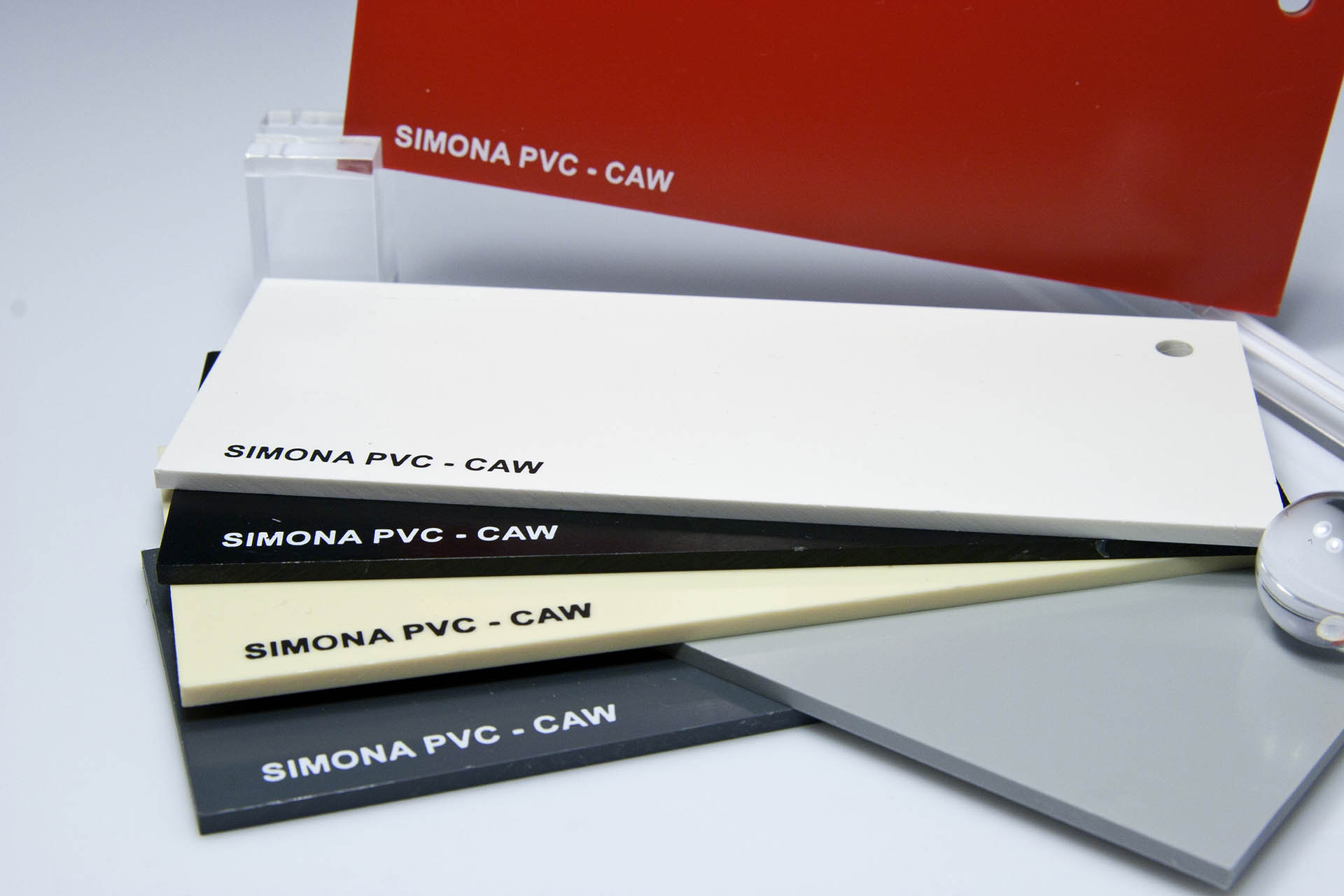 PVC-CAW – plăci rigide din PVC compact